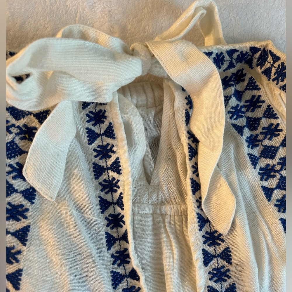 Free People Wild Romance Embroidered Dress in Ivory. Women’s Medium - Picture 12 of 15